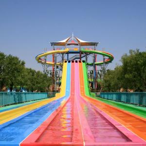 China Adults Giant Water Slide Long Water Slide For Outdoor Entertainment wholesale