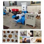 Small Capacity Diesel Pet Floating Fish Feed Extruder Machine