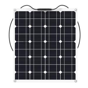China Customized SunPower Flexible Solar Panels , Flexible Solar Panels Marine 50W wholesale