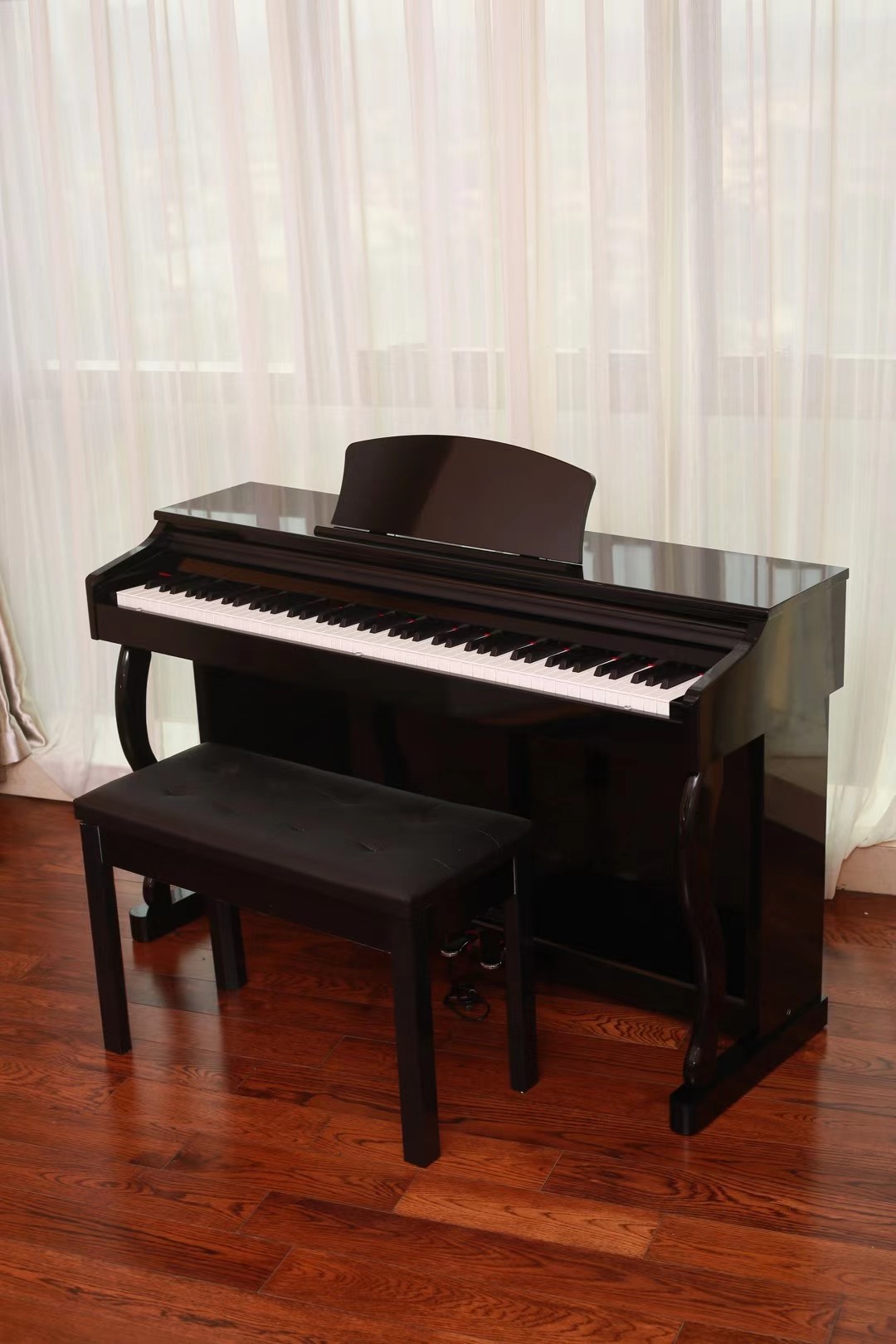 Portable piano 88 key electronic piano keyboard professional MIDI keyboard with Bluetooth