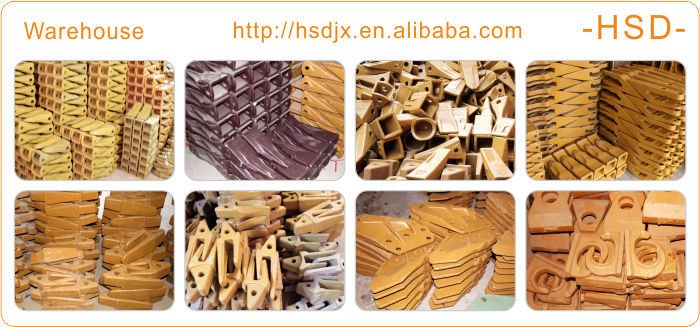mini loader bucket parts,bolt-on monoblock centre teeth 6Y6335