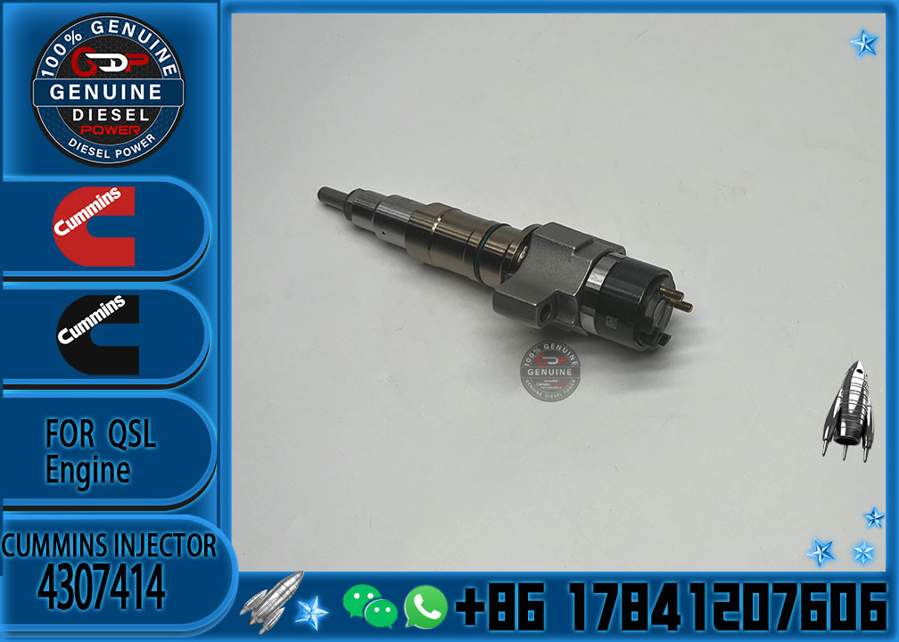 Common rail injector fuel injecto 5491659 4327072 4359204 4307414 for QSL Excavator QSL9.3 ISCE Engine 6L