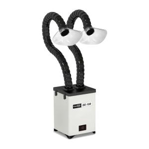 China Two Ducts 330m3/h 150W Solder Fume Extraction System SE-180 wholesale