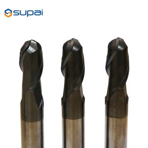 China 1-20mm Carbide Tapered Ball End Mills 100% Virgin Tungsten Carbide wholesale