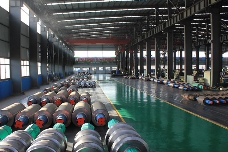 Horizontal Centrifugal casting roll and Ductile Iron Steel Mill Rolls
