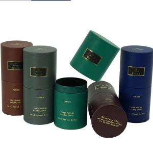 China Flexo Paper Tube Tea Packaging , Tea Cylinder Packaging Scratchless wholesale