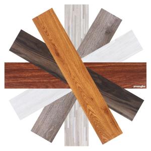 China Wood-Look PVC Vinyl Self Adhesive Dry Back Flooring wholesale