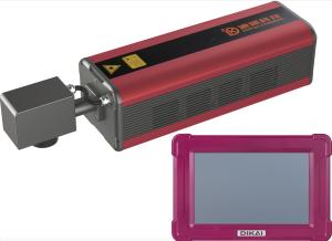 China IP54 50W CO2 Laser Marking Machine Engraving 1300 CPS 50X50mm wholesale
