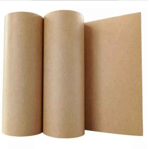 China Natural Kraft Wrapping Paper Roll Protective 80cm Brown Packing wholesale