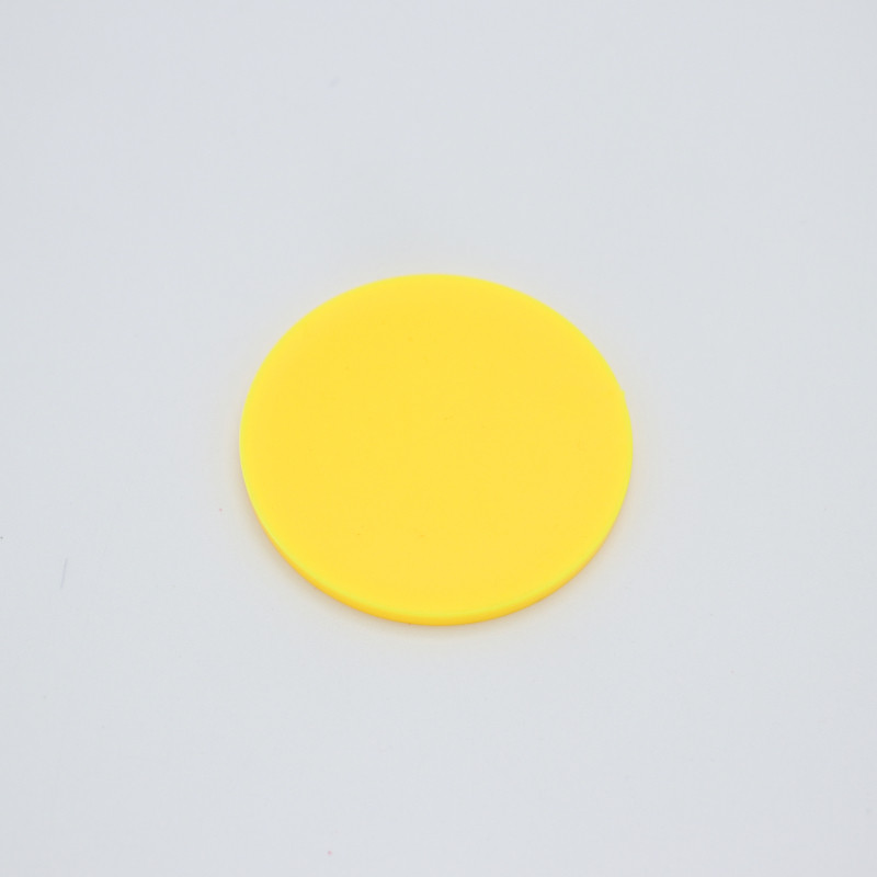 40x3MM Plastic Blank Solid Color Custom Tokens Plastic Chips With Your Own Design