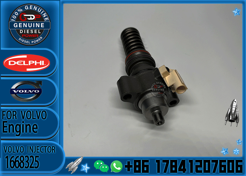 Reman Fuel Unit Pump Injector 1668325 1625753 BEBU5A00000 for DAF CF XF 9.2d 12.9d PR183s PR228s PR2655 MX265s MX300S MS340S