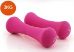 red pink blue purple green Bone Shaped women and children vinyl hand weight