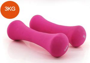 China red pink blue purple green Bone Shaped women and children vinyl hand weight dumbbell wholesale