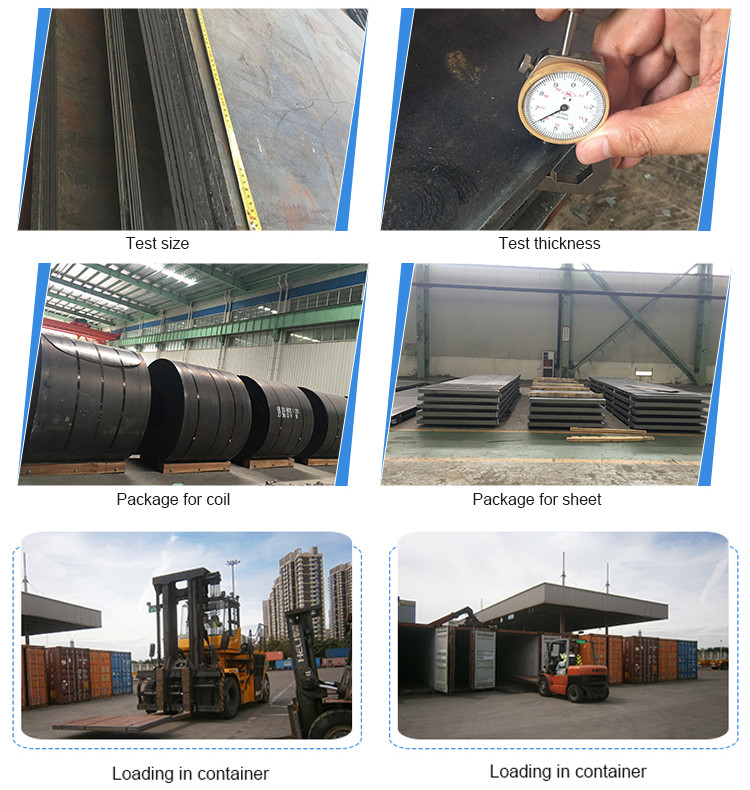 China Mild Carbon Steel Weight Plate A588 Corten Steel Plate Hot /Cold Rolled Steel Sheet /Plate Manufacturing Low Price