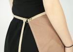 Khaki Polyester Cotton Waiter Work Kitchen Cooking Apron