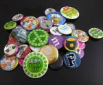tin badge souvenir,small charming garment accessory