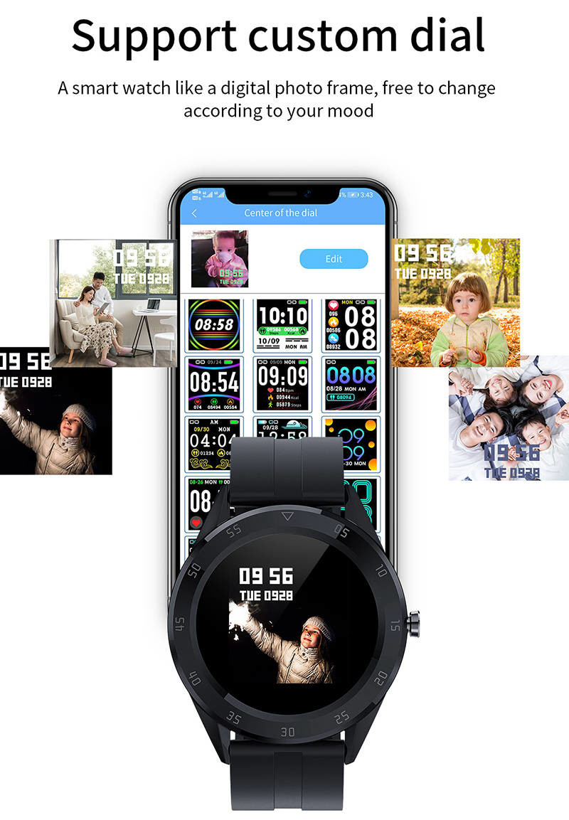 512KB Bluetooth IOT Devices Digital Smart Watch RAM For Blood Oxygen Monitoring