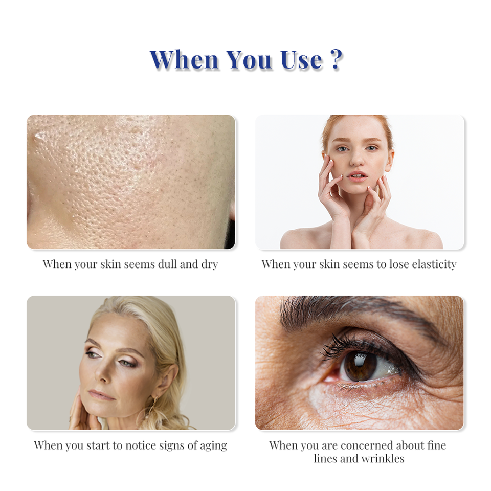 OEM ODM Custom Wholesale Collagen Hydration Repair Wrinkle-Removing Anti-Aging Serum for Whitening, Pigmentation Removal, and Skin Repair