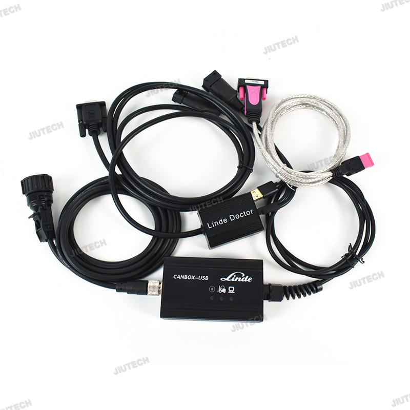Forklift diagnosis scanner for linde canbox doctor with FZ G1 tablet linde pathfinder diagnostic software Linde forklift