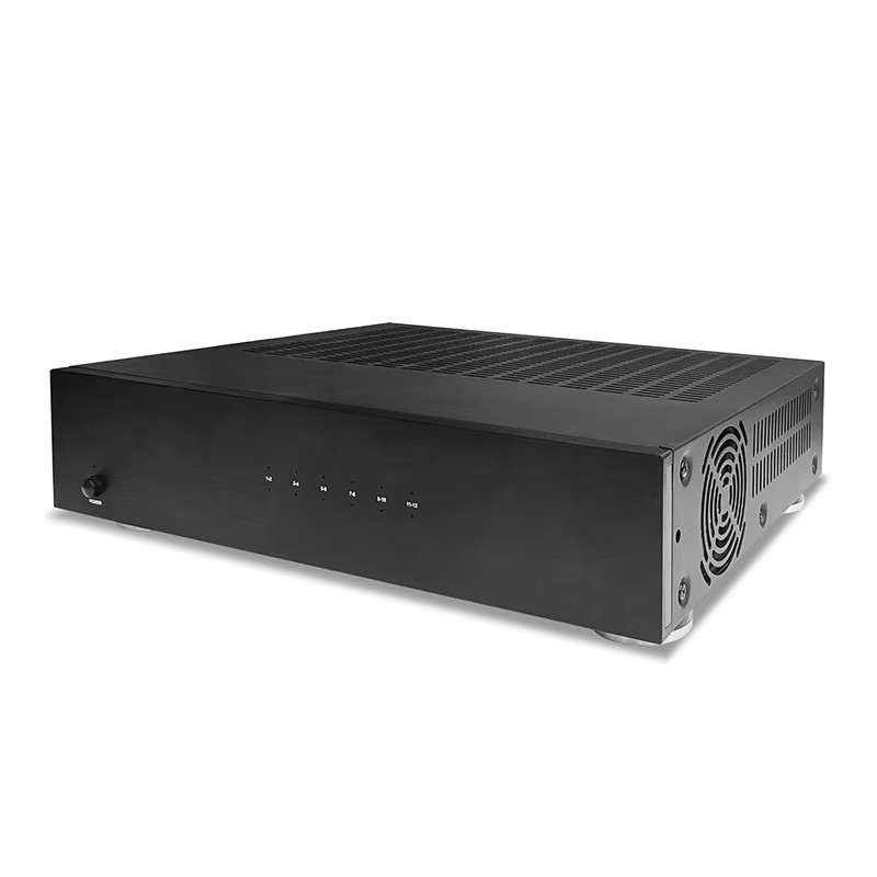 1000 Watts Multi Channel Amplifiers Integrated 6 Zone 12 Channels Home Distributed Audio Amplifiers