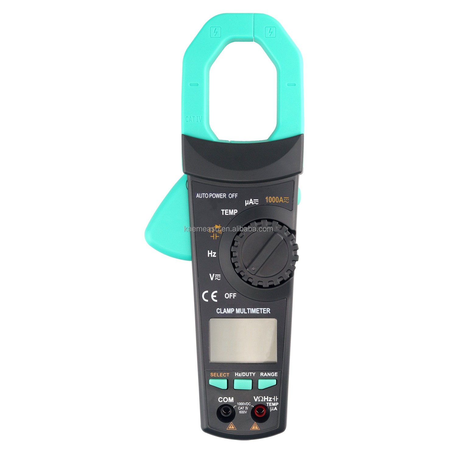 Big Clamp Multimeter T-RMS AC DC 1000V 1000A Diode Test Continuity Buzzer Digital Clamp Meters