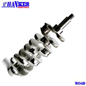 China 4 cylinders Hino W04D Diesel Engine Crankshaft wholesale