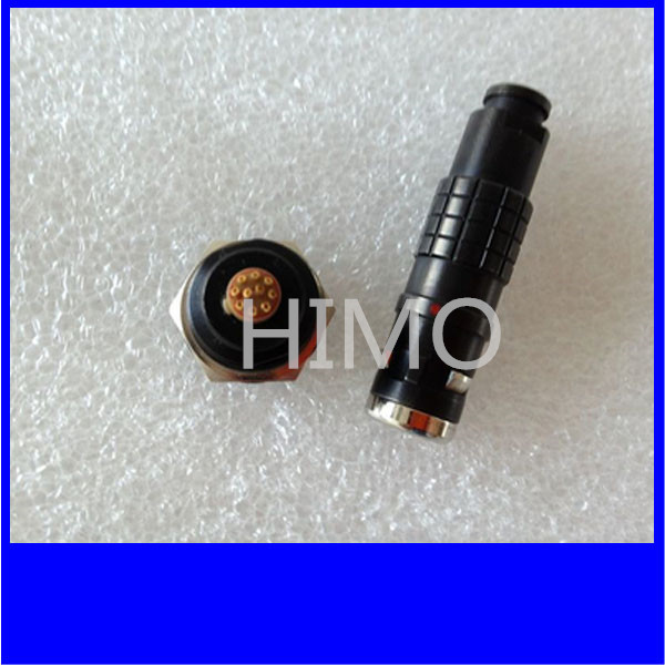Self-Latching 6pin IP68 Chrome Metal K Series Push Pull Lemo Watertight Connector