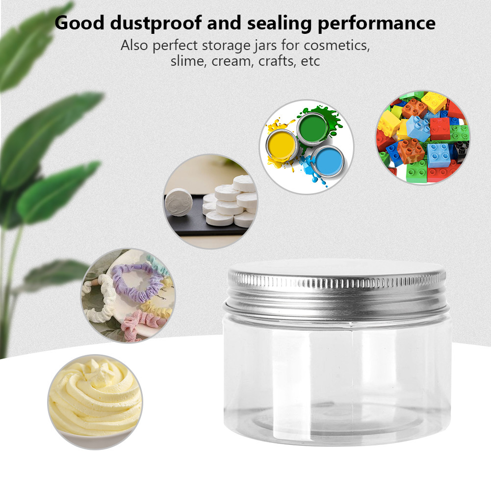 Clear PET Plastic Ice Cream Packaging Container With Lids