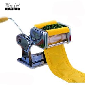 China Removable Adjustable Ravioli Pasta Maker carbon steel hand Operated wholesale