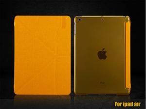 China Ipad air Y line design pu leather case wholesale
