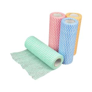 China 35gsm Disposable Kitchen Wipes Spunlace Wood Pulp Lightweight wholesale