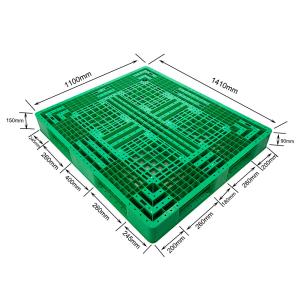 China Warehouse Storage HDPE Heavy Duty Plastic Pallet Anti Slip wholesale