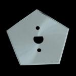 Chemical Fiber Industry 5 Cutting Edge Knife φ66.9*10.35*0.5mm For Film Slitting