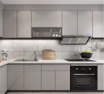 Stainless Steel Full Kitchen Cabinet Set D350mm*H800mm Ready To Assemble