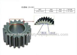 China sinotruk spare part wheel planetary gear part number AZ9981340052 wholesale