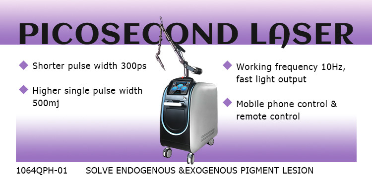 portatil equipments 2021 top-end 1064nm spots removal tattoo nd yag portable laser picosecond