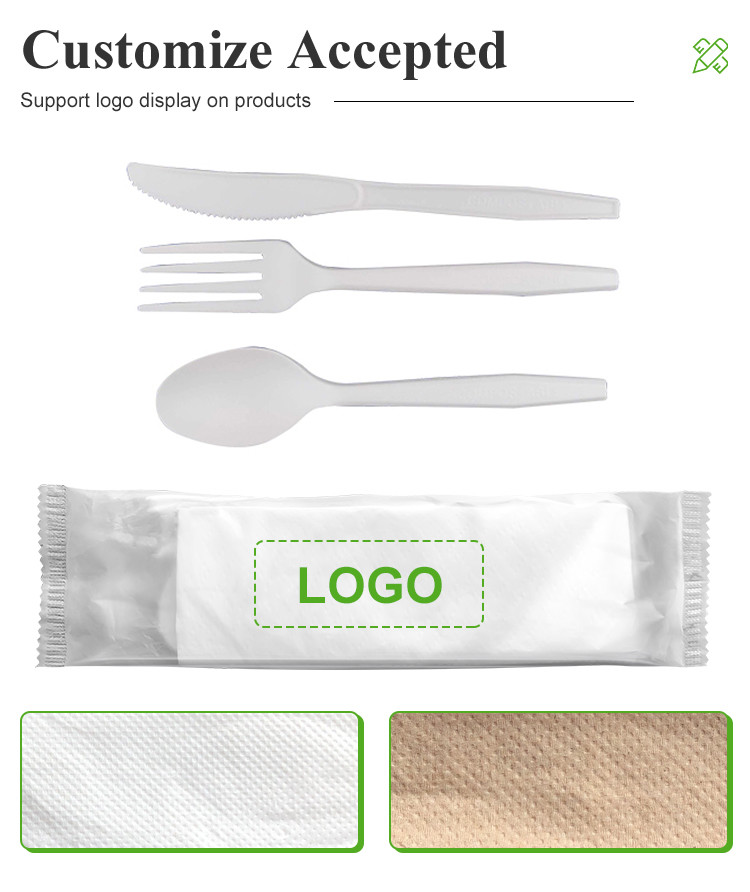 160mm CPLA Biodegradable Plastic Spoons