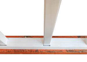 China Smooth Surface Aluminum Channel Profiles , Aluminum Sliding Door Rail wholesale