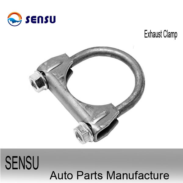 Rustproof 102mm Auto Stainless Steel Exhaust Clamps Kits Quick Release U Clamp