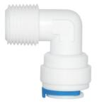 Push - In Connect Technology Plastic Tubing Quick Connect Fittings ISO9002