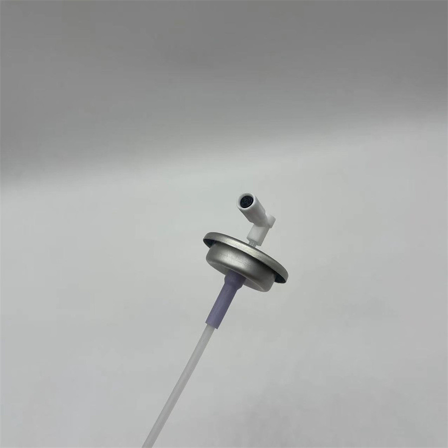 Button Actuator Silver Aluminum Spray Rate One Inch Air Freshener Metered Valve Actuator