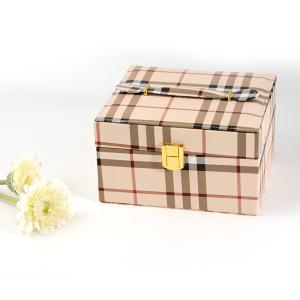 China Jewelry display Box PU Leather Storage Case wholesale
