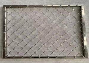 China Sight Transparent Aviary Wire Netting Stainless Steel Wire Ferrule Fence wholesale