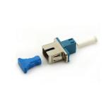 Half Metal LC - SC Fiber Optic Adapter , Low Insertion Loss Male To Female