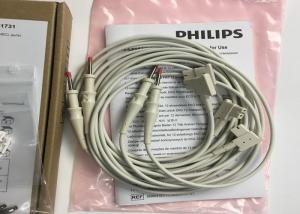 China PHLIP ECG Replacement Parts , AMMI IEC 12 Lead ECG Limb Leads 1.4M 989803151731 wholesale