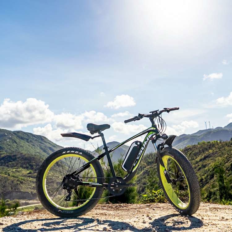 Mens Mountain Electric Bikes Lightweight Fat 48V 1000w 17AH 26" 4.0 Cysum CM-980