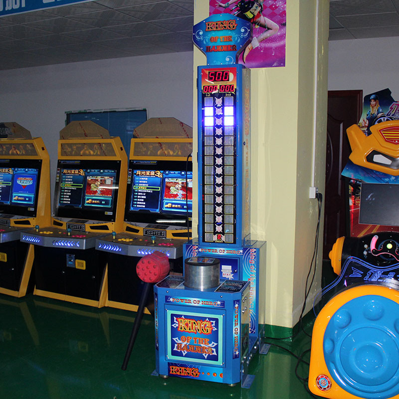 Coin Operated Game MachineMost Attractive King Of Hammer Hitting Game Machine Coin Amusement Game Machine For Sale Coin