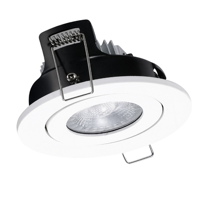 10W 800lumens Fire Rated IP65 Adjustable Downlight Tiltable