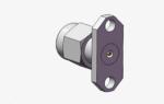 K Male 2.92mm Series Stainless Steel 2-hole Flange RF Coaxial Connector