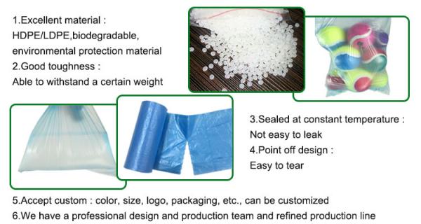 Nappy Sacks, Biodegradable Compostable Scented High Quality HDPE Plastic Baby Nappy Sacks Baby Diaper Bags with Tie Hand